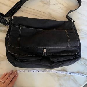 Black Fossil book bag